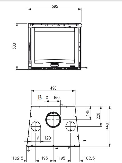 Image La Nordica Inserto 60 4.0 Ventilato