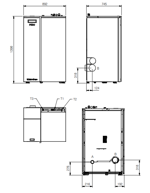 Image Extraflame Chaudière PK30