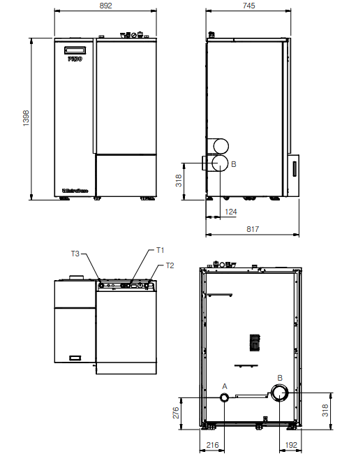 Image Extraflame Chaudière PR30