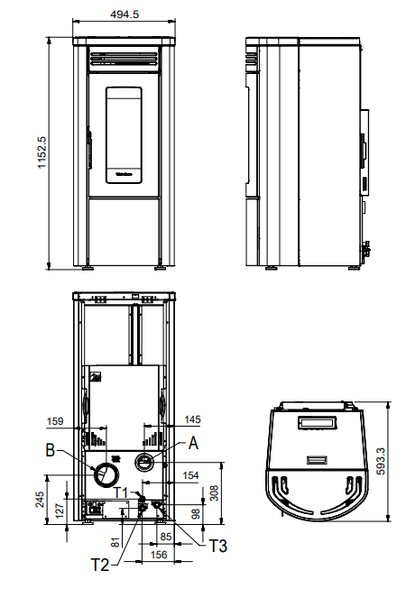 Image Extraflame Costanza Idro