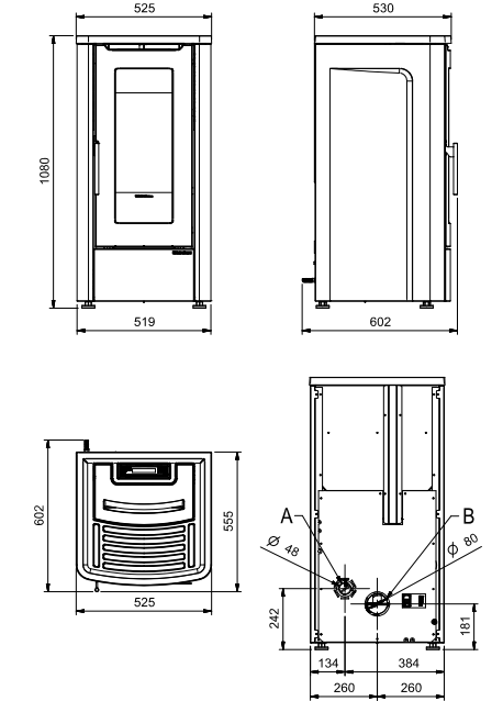 Image Extraflame Dahiana Plus VFS