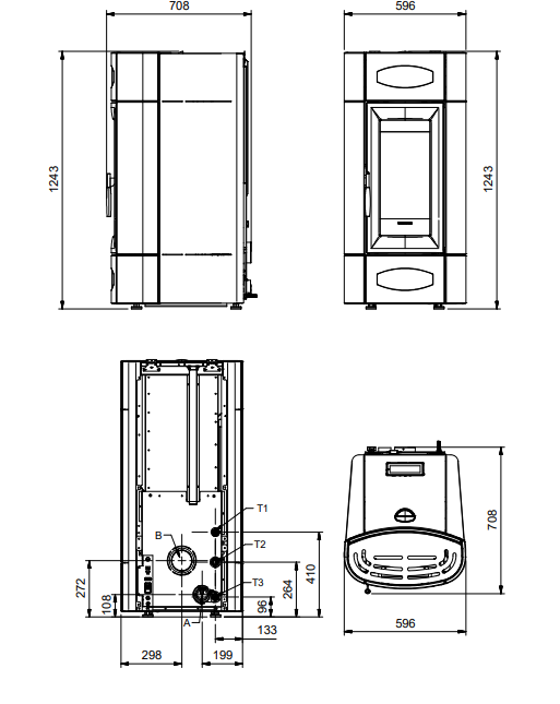 Image Extraflame Isidora Idro H20