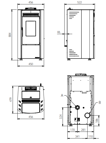 Image Extraflame Ketty Evo 2.0