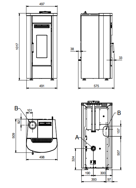 Image Extraflame Klaudia