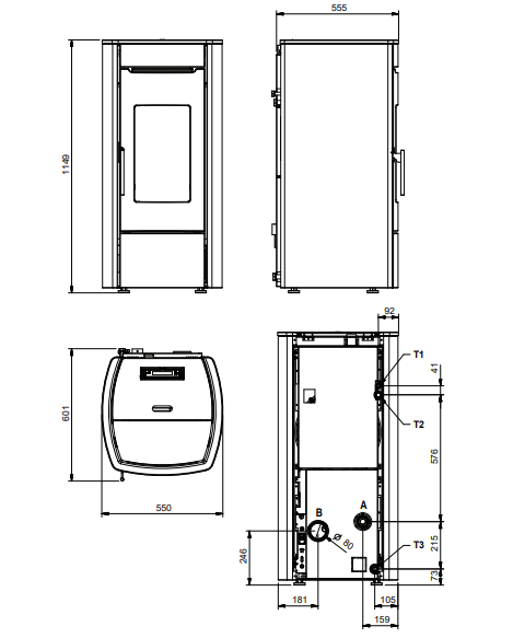 Image Extraflame Marina Idro H13