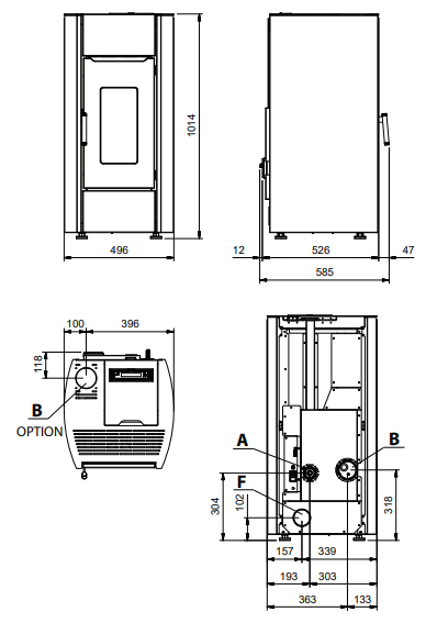 Image Extraflame Mirka Plus