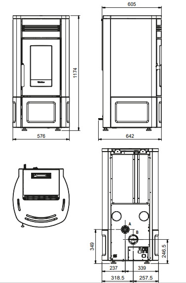 Image Extraflame Noris Lux