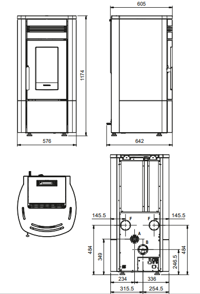 Image Extraflame Noris Plus