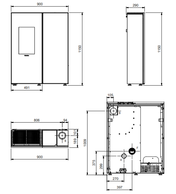 Image Extraflame Sharon Plus